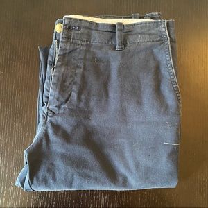 Navy Blue Chinos, Skinny Fit, 32/32